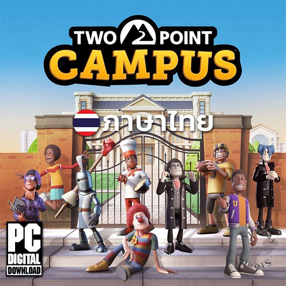 เกมบริหารจัดการมหาวิทยาลัย Two Point Campus ภาษาไทย [PC/Notebook]