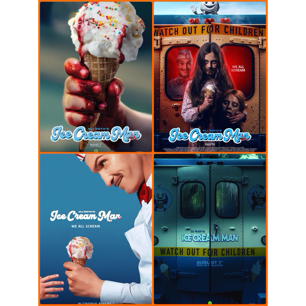 โปสเตอร์หนังฝรั่ง Ice Cream Man ขนาด 11.5 X 16.5 นิ้ว (A3)