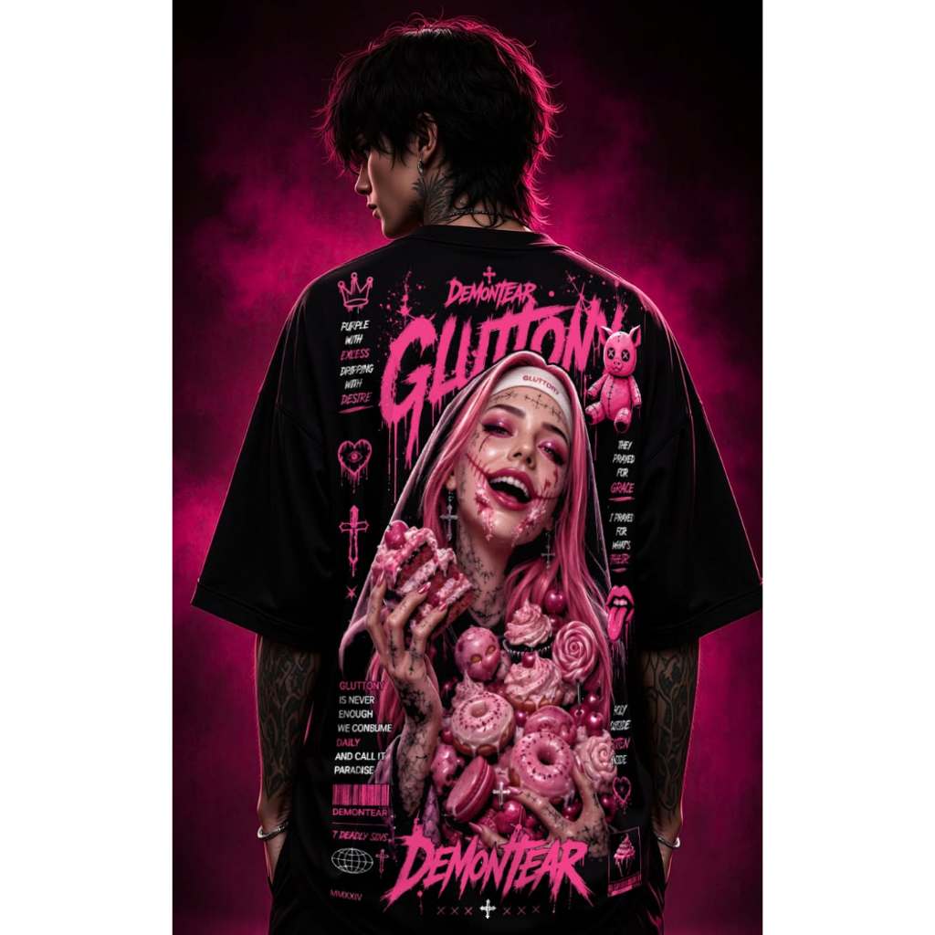 เสื้อ DemonTear " GLUTTONY "