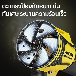 เครื่องเป่าลม 2 ระบบ เครื่องเป่าและดูดฝุ่น มอเตอร์ไร้แปรงถ่าน ใช้งานอเนกประสงค์ ทำความสะอาดรถ ใบไม้ ฝุ่น ใช้ได้นาน