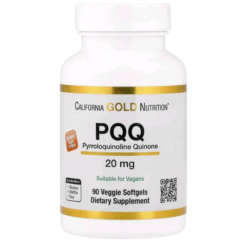 California Gold Nutrition, PQQ, 20 mg, 90 Veggie Softgels