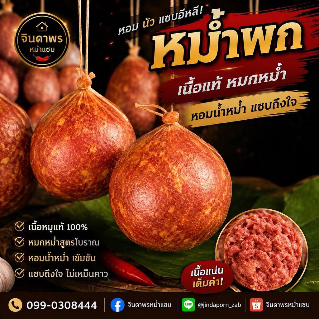 หม่ำพก หมกหม่ำ ตลาดหม่ำช่องสามหมอ
