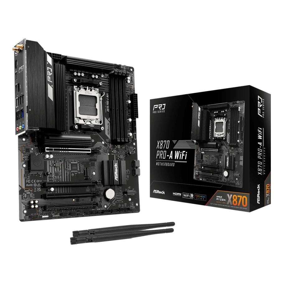 MAINBOARD (AM5) ASROCK X870 PRO-A WIFI DDR5