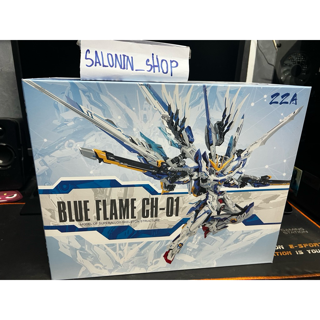 [มือ1] พร้อมส่ง 1/100 ZZA CH-01 Blue Flame