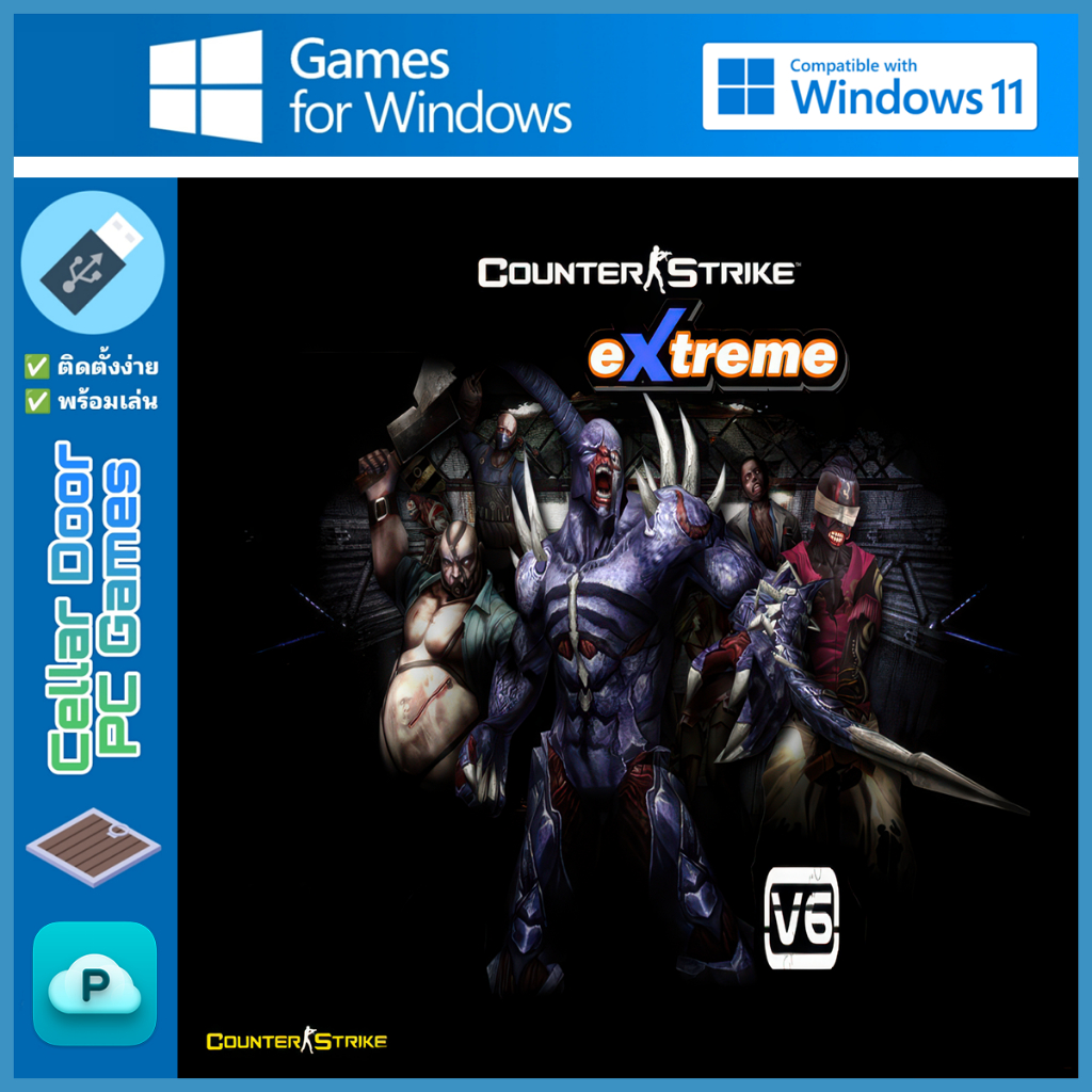Counter-Strike Xtreme V6 Zombie (2010) | เกม PC & Notebook |