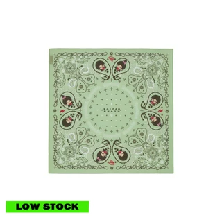 (DROP 2) PAISLEY BANDANA SCARF - GREEN