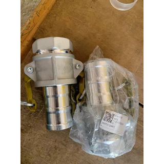 ข้อต่อสวมเร็ว อลูมิเนียม ข้อต่อหูล็อค 2 / 3 นิ้วเกษตร สายดับเพลิง ท่อ PVC สายผ้า ควิกคัปปลิ้ง ฟิตต ไม่ต้องขัน 1ชุด=2ชิ้น