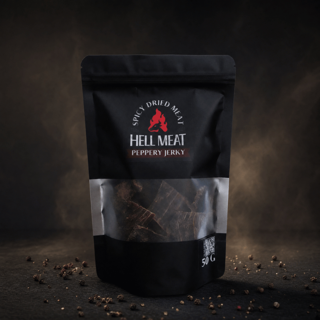 เนื้อนรก Hell Meat Peppery Jerky 50g