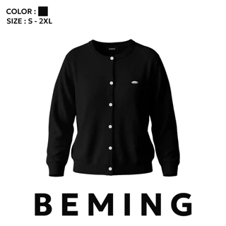 (Pre20-30 วัน)Bemingtop1266 (S-2XL) - Mori Knit Cardigan – คาร์ดิแกนไหมพรมดีไซน์มินิมอลนุ่มใส่สบายแมตช์ง่ายทุกลุค