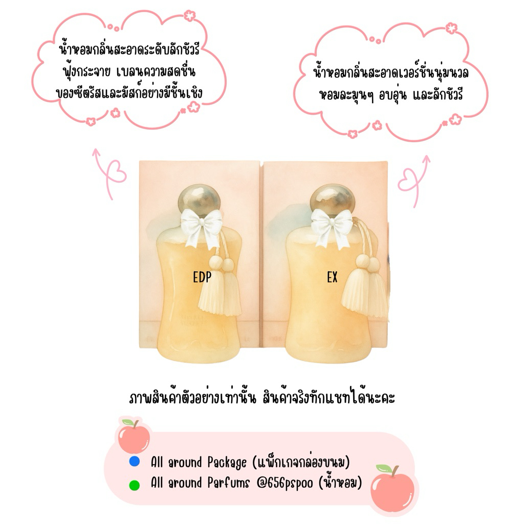 น้ำหอมขนาดทดลอง PDM Valaya EDP / Valaya EX