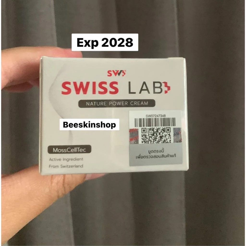 ( ซื้อในไลฟ์ ลด 100 บาท ) 1 แถม 1 SWISS LAB กระปุก 30g. ครีมสวิสแล็บ ครีมอาตุ่ย เห็นผล จบปัญหาผิวเสื่อมโทรม แก้ฝ้า กระ