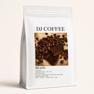 เมล็ดกาแฟคั่้ว DJ Coffee Roasters กาแฟ บราซิล เซอร์ราโด Cerrado