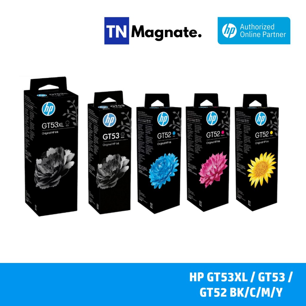 ส่งฟรี [หมึกเติม] HP GT53 / HP GT53XL / HP GT52 - 1ขวด (เลือกสี)