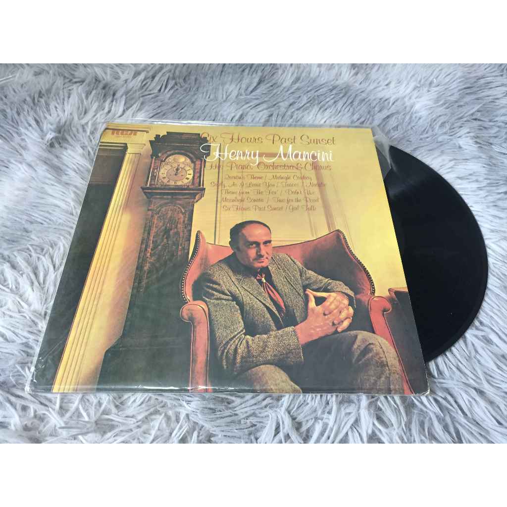 Six Hours Past Sunset - Henry Mancini ขนาด 12 นิ้ว LP G071