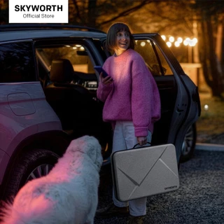 SKYWORTH Portable BAG กระเป๋าสำหรับทีวีพกพาขนาด 24 นิ้ว พร้อมสายสะพายไหล่และหูหิ้ว