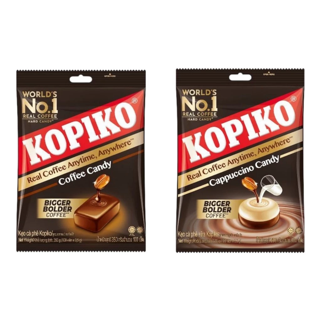 KOPIKO โกปิโก้ ลูกอมกาแฟ 100 เม็ด (เลือกรสได้)