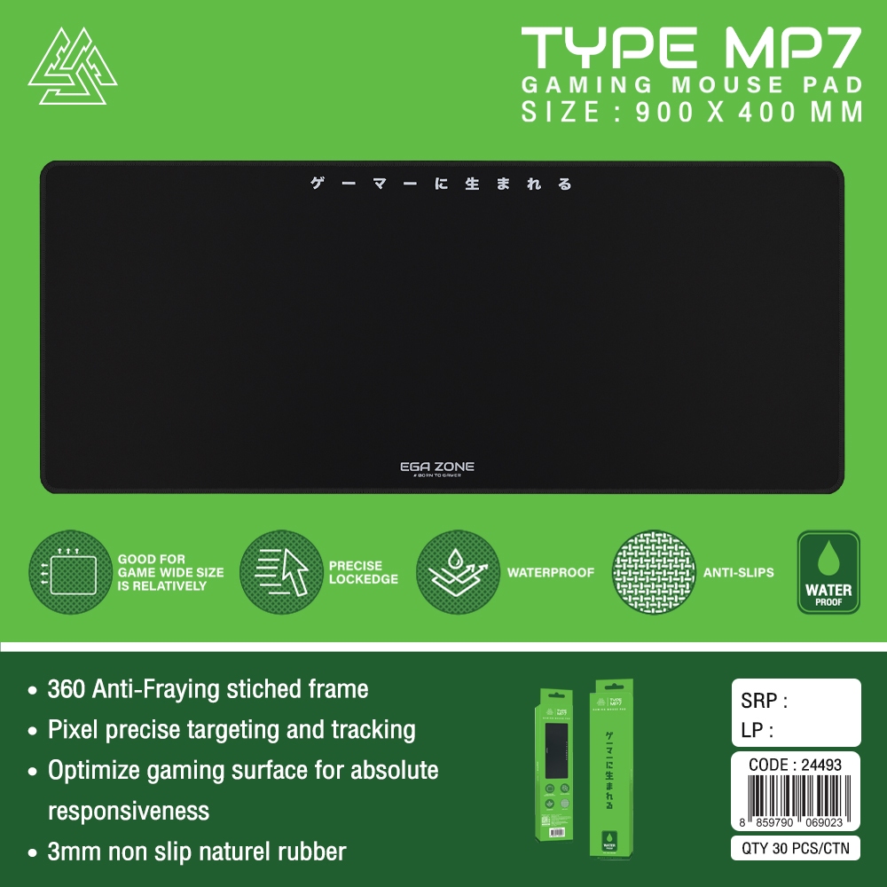 EGA TYPE MP7 แผ่นรองเมาส์ ขนาดใหญ่ ไซส์ XXL