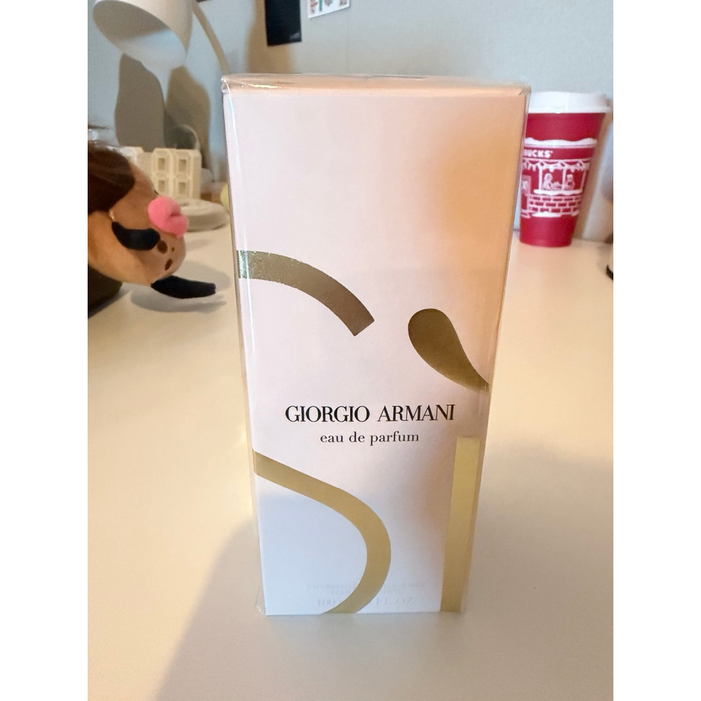 (100 ML - EDP INTENSE) Giorgio Armani SI EDP 100ml. กล่องซีล