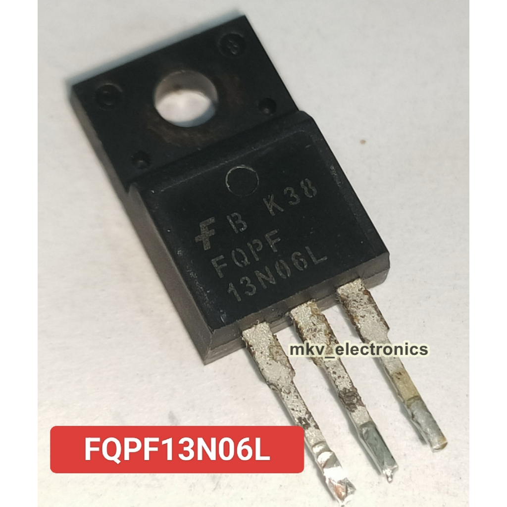 FQPF13N06L , 13N06 MOSFET มอสเฟต N-CH 13A 60V มือสอง รหัสสินค้าM03359