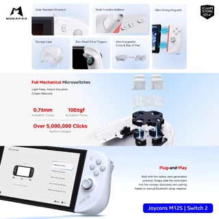 [ส่งทันที] Mobapad Joycons M12 HD / M12S, Carrying Case, Sling Bag For Switch 2 จอยคอน, กระเป๋า Switch 2 [ผ่อน0%]