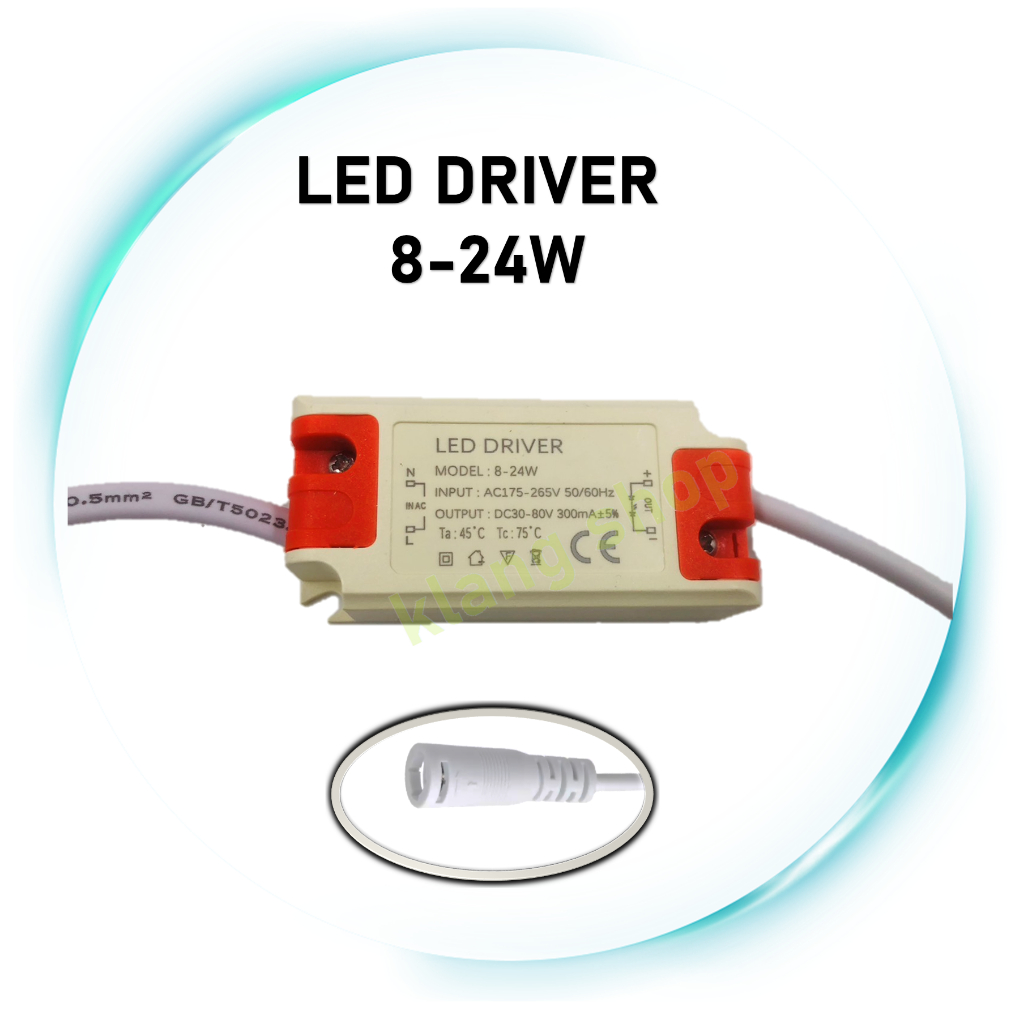 LED DRIVER 8 - 24W (PANEL)