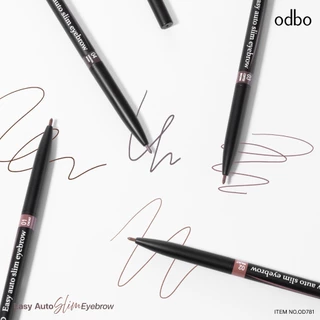 แท้/ถูก โอดีบีโอ อีซี่ ออโต้ สลิม อายบราว #OD781 Odbo Easy auto slim eyebrow