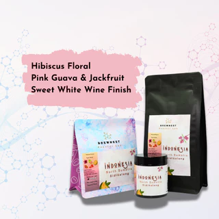 เมล็ดกาแฟคั่วอ่อน Indonesia North Sumatra Sidikalang Natural | Long Berry - BREWNEST Roaster Lab