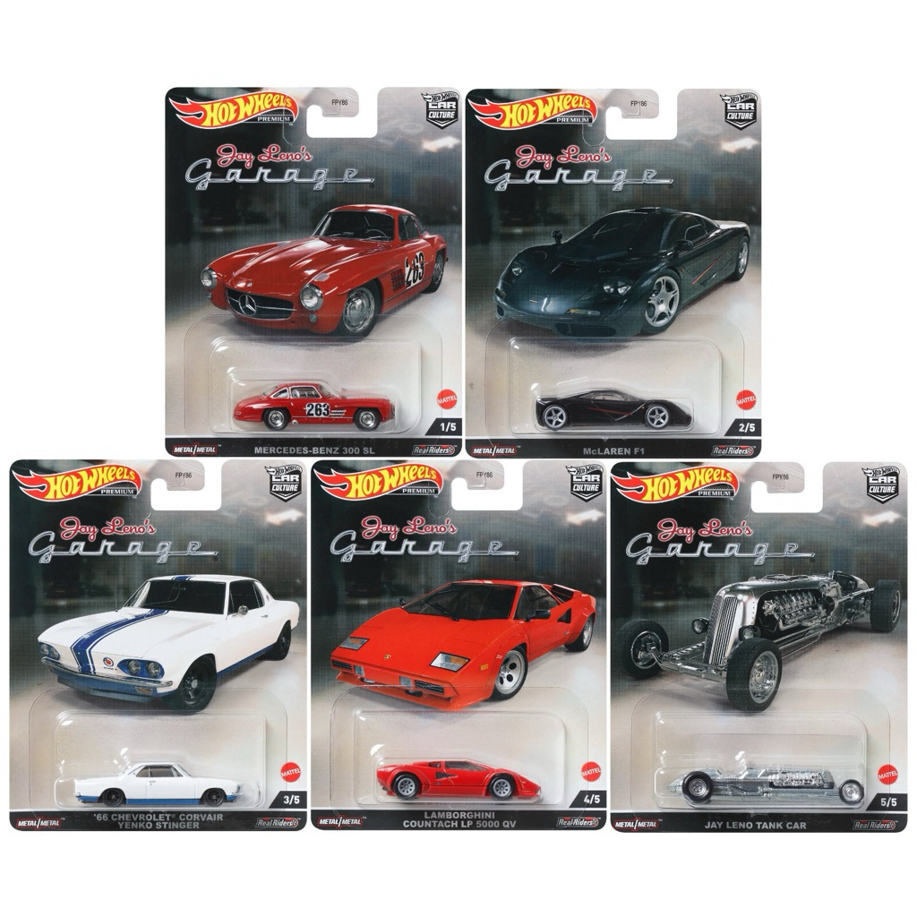 Hot Wheels Jay Leno's Garage Car Culture