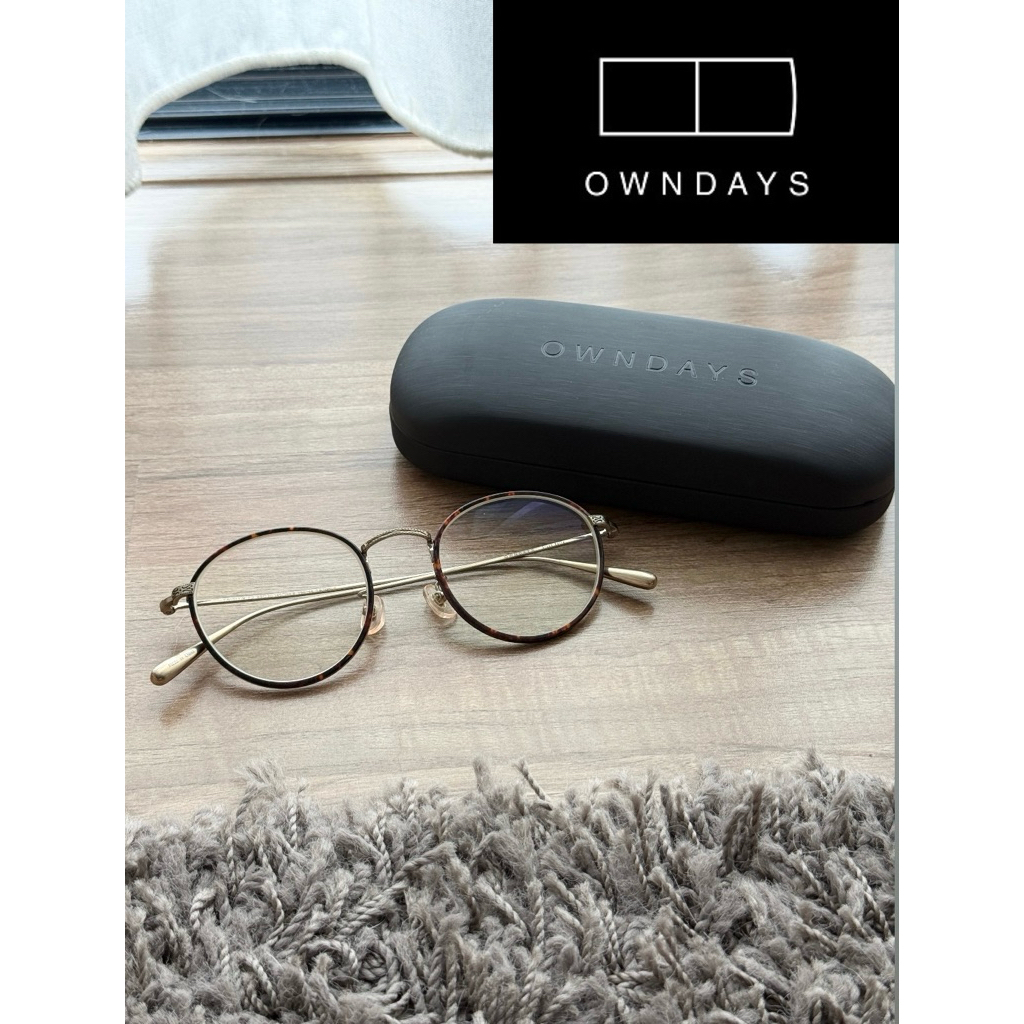 แว่นตา OWNDAYS แท้ 💯 รุ่น Graph Belle GB1011-B กรอบไทเทเนียม