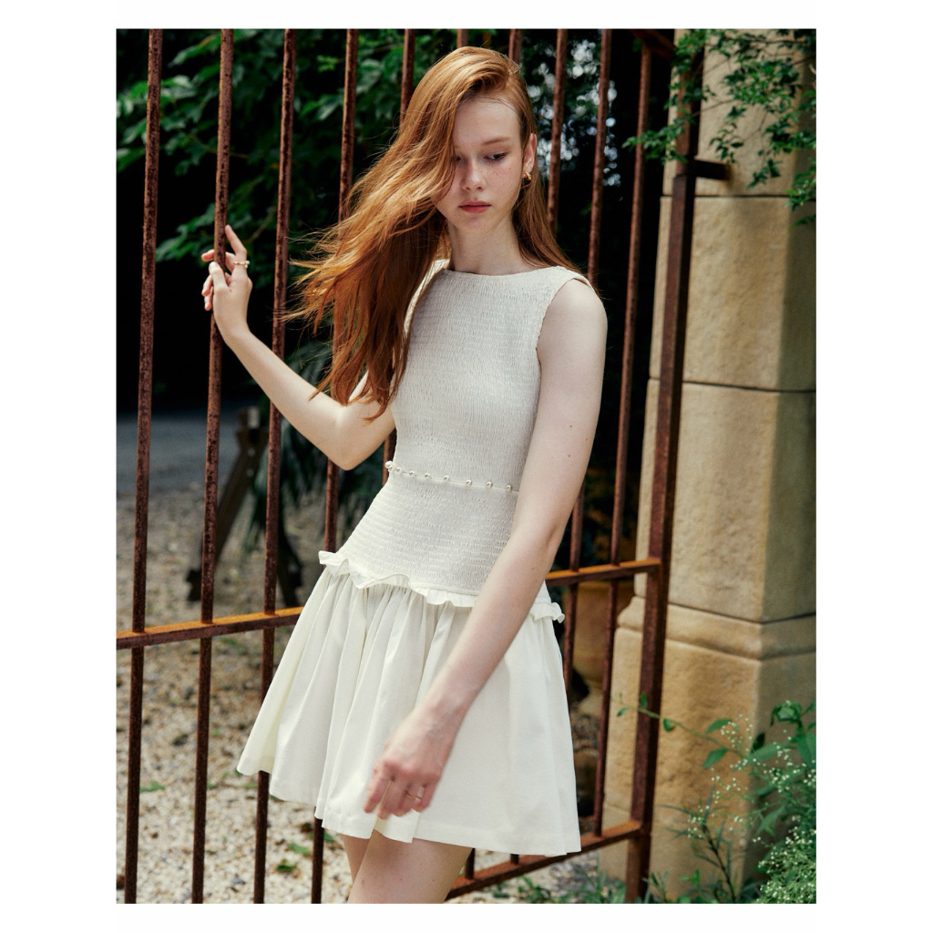 Pleased Botanica Pearl Mini Dress