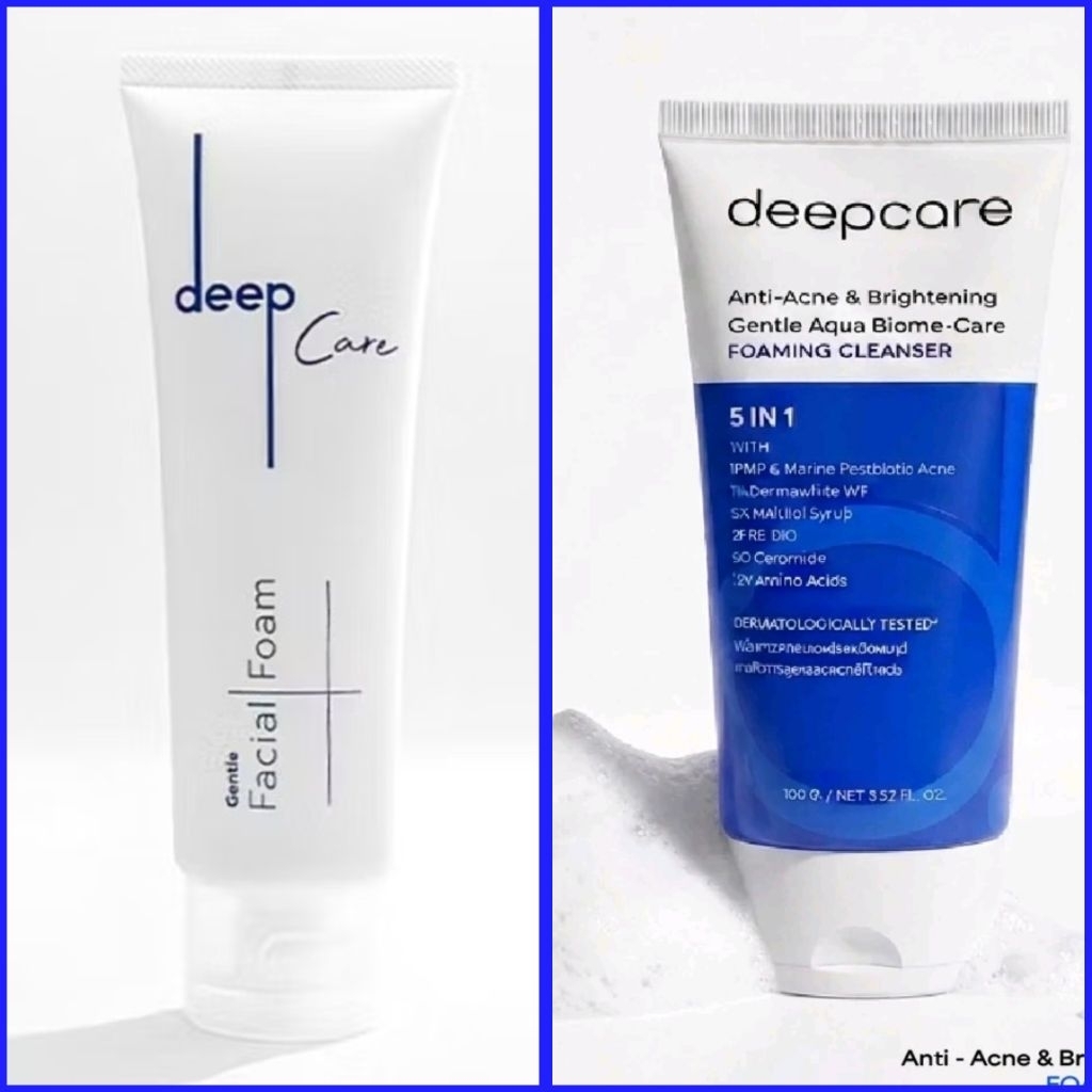 โฟมล้างหน้า Deep Care🚀ส่งด่วน โค้ดลด ส่งฟรี