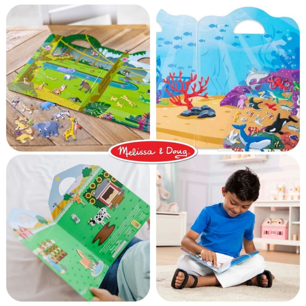 Melissa & Doug كتاب ملصقات منتفخة قابلة لإعادة الاستخدام (2 + 1 مجاناً) — صورة 8