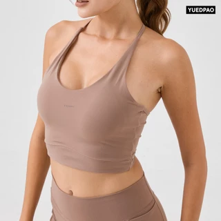 Yuedpao MotionSkin Active V-Neck Sports Bra (Medium Support) สปอร์ตบรา ซัพพอร์ตปานกลาง บราออกกำลังกาย กระชับ (6 สี)
