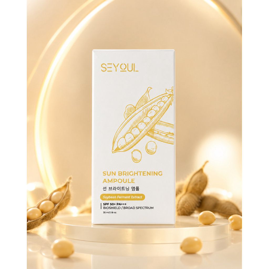 Sun Ampoule SEYOUL 35 ML ป้องกันแสงแดด & ป้องกันแสงสีฟ้า อ่อนโยนสำหรับผิวเป็นสิว & ผิวบอบบางแพ้ง่าย