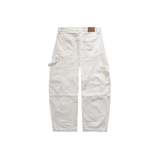 NWL x TV OFF, Carpenter Work Pant Off-White / กางเกงคาร์เพนเตอร์ สีออฟไวท์