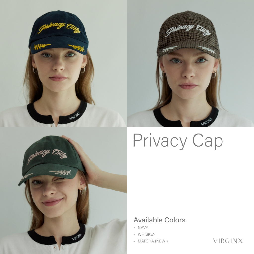 (NAVY : RESTOCK 13 AUG) PRIVACY ONLY CAP (Limited Edition)