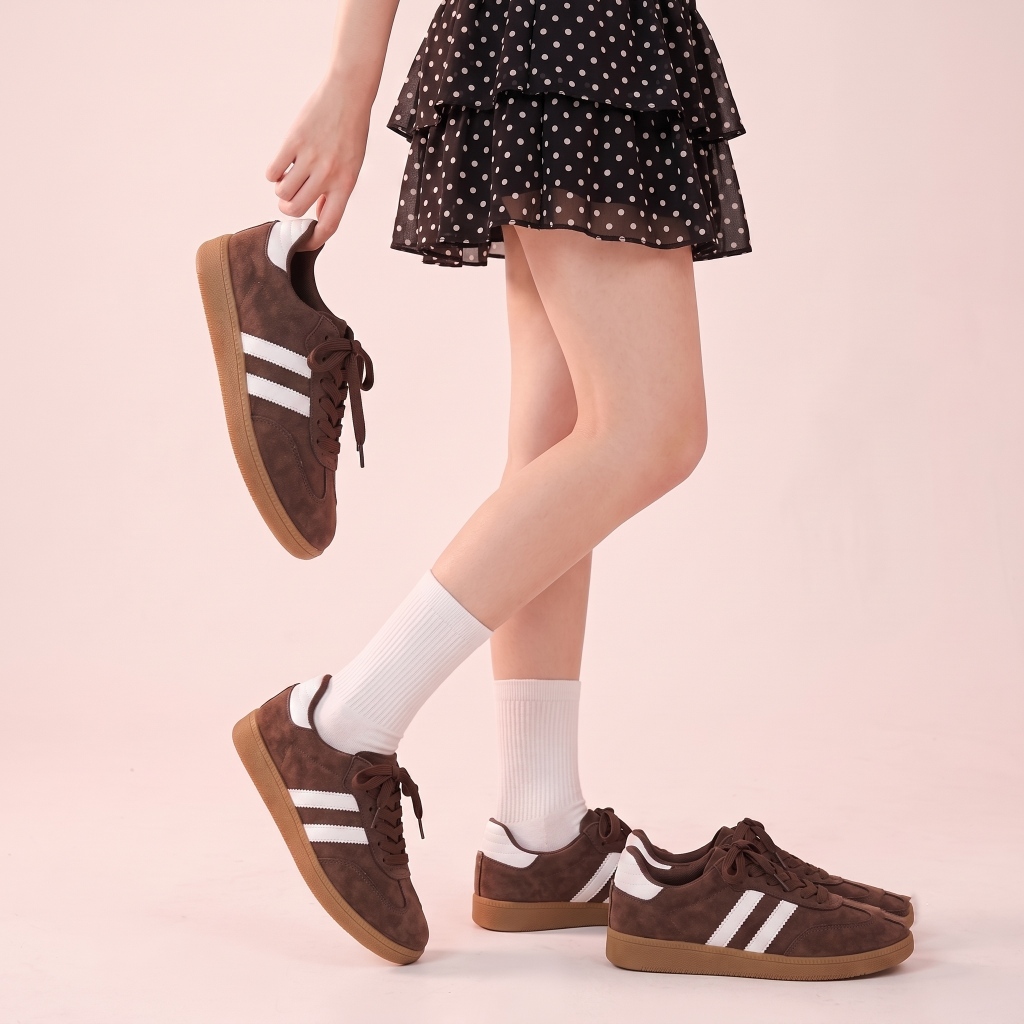 【รองเท้าคู่รัก】Corolla Ace Shoes รองเท้าผ้าใบลำลองส้นแบน สำหรับผู้ชาย และผู้หญิง ระบายอากาศดี ทนทาน ยืดหยุ่น