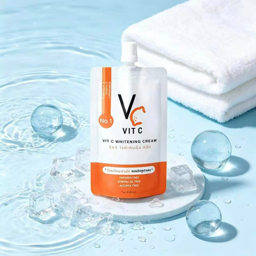 VC Vit C Whitening Cream วิตซีครีม (1 ซอง)