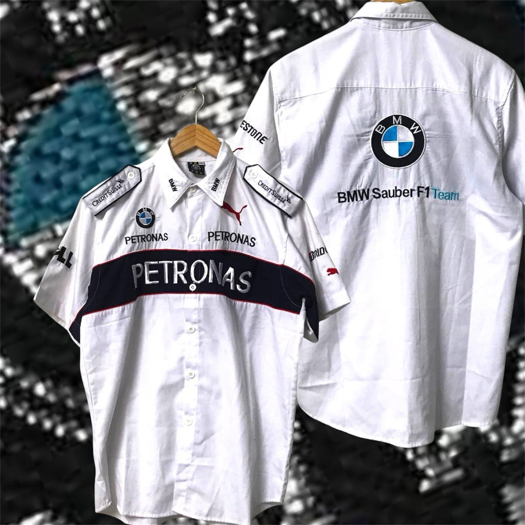 BMW petronas pattle big logo vintage t shirt