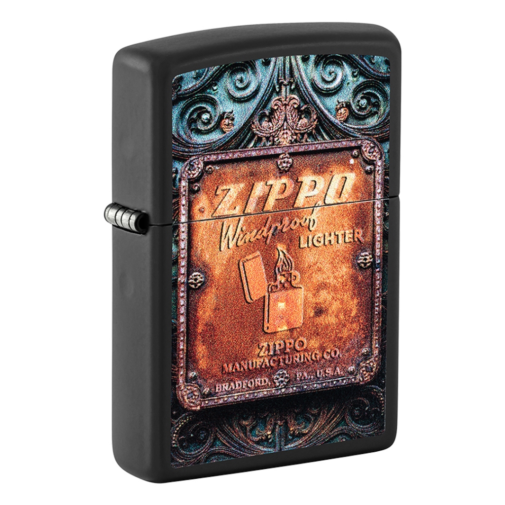 ซิปโป้ รุ่น 47489 Metallic Zippo Design ของแท้ รับประกันตลอดชีวิตนำเข้าและจำหน่ายโดยตัวแทนจำหน่าย
