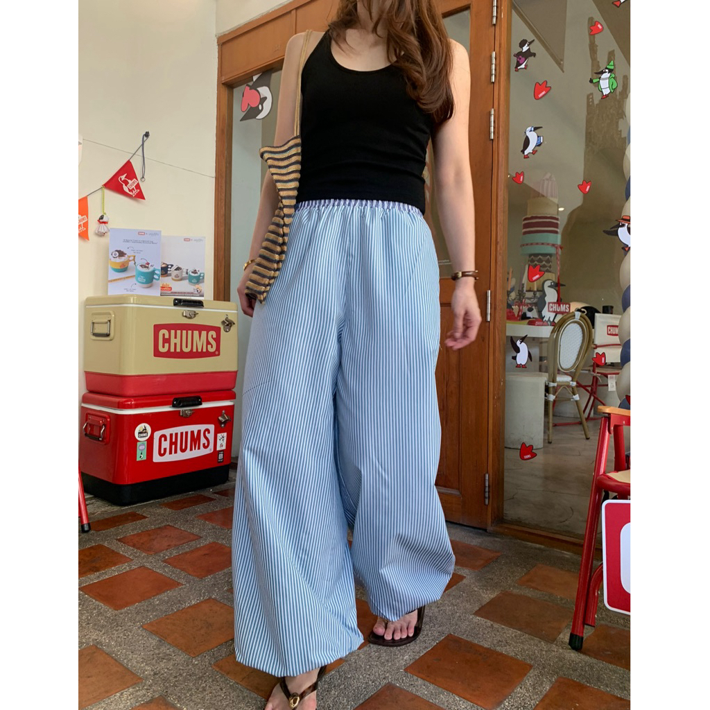 Charlotte Irony | Striped Easy Pants
