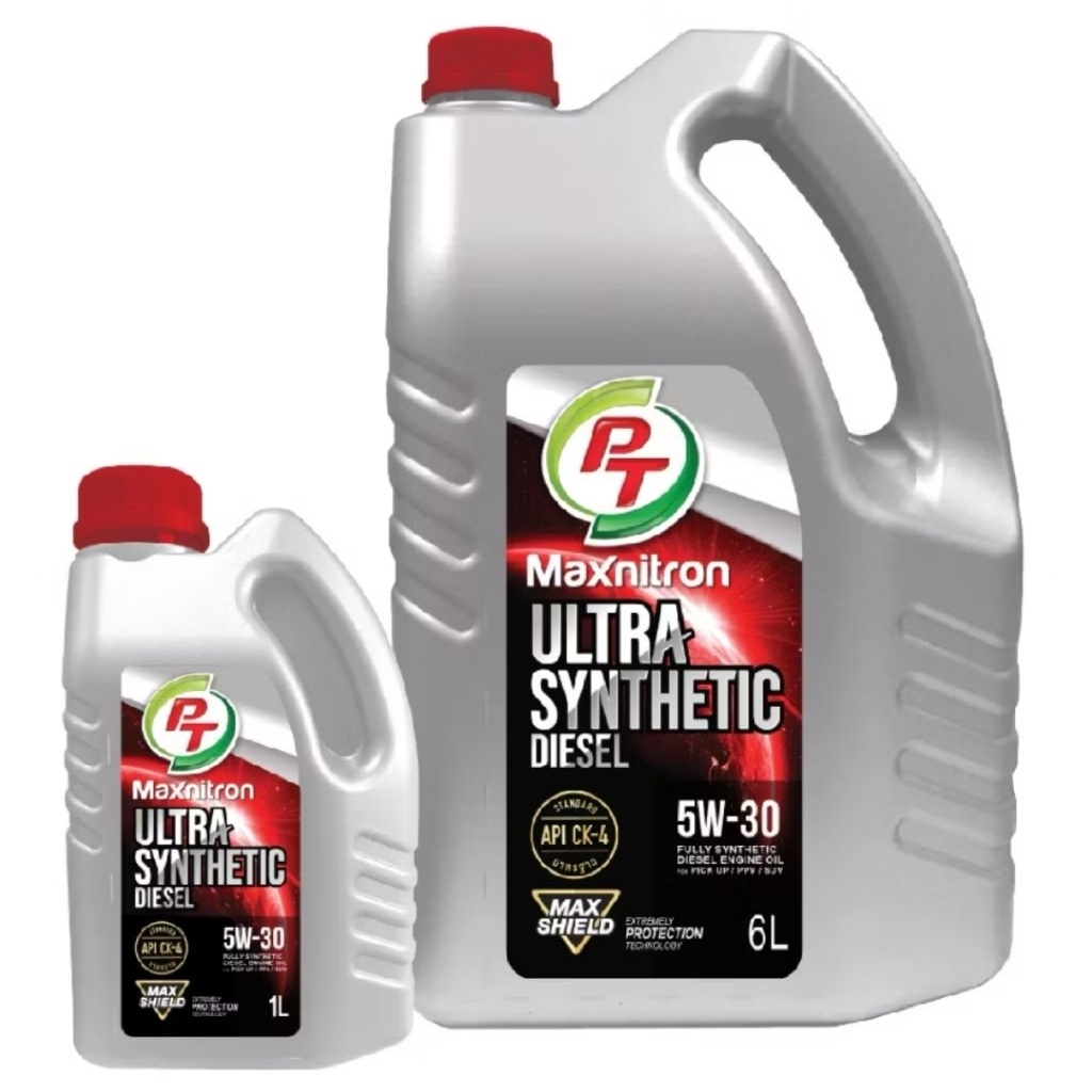 PT Maxnitron Ultra Synethetic Diesel 5w30 6+1L น้ำมันเครื่อง