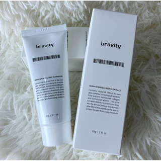 (🌼แท้ / พร้อมส่ง🌼) Bravity Derma Stemcell Deep Glow Pack 60g ⚡ แพ็คเก็จเดิมกล่องขาว สินค้าLotใหม่ หมดอายุปี2027เลยค่า⚡