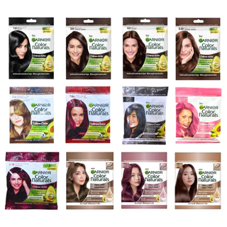 Garnier Color Naturals การ์นิเย่ คัลเลอร์ แนทเชอรัลส์ ครีมเปลี่ยนสีผม ปิดผมขาว ไม่มีแอมโมเนีย แบบซอง