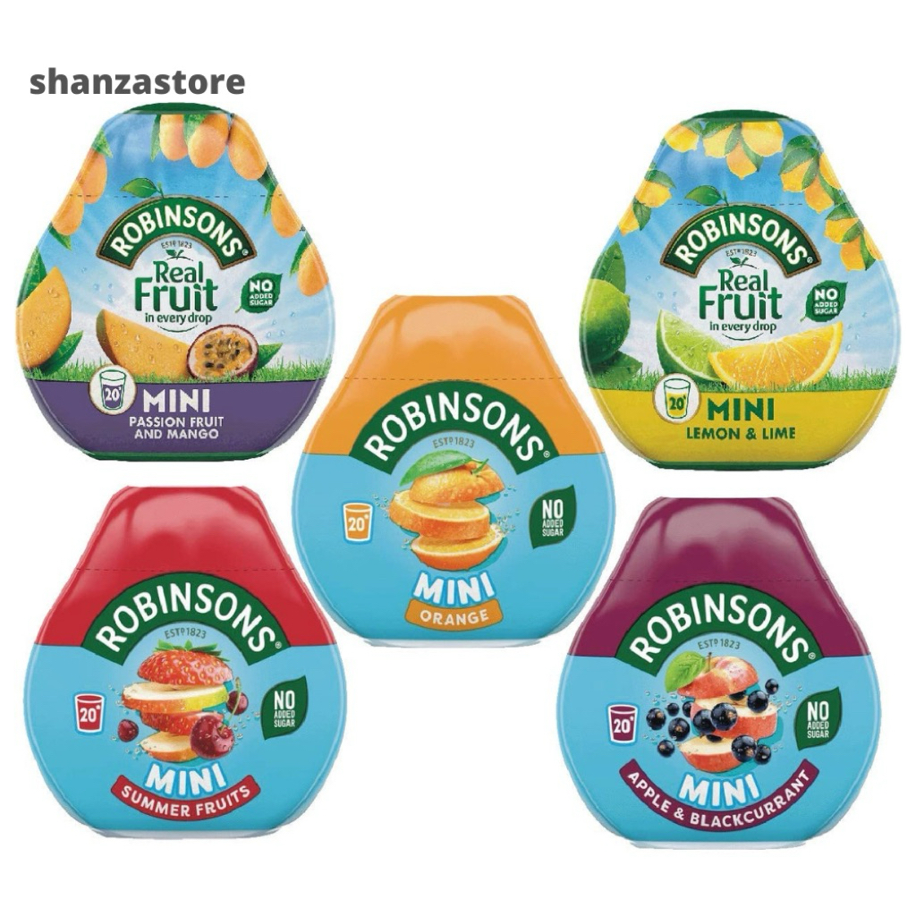 East Robinsons mini  66 ml. Lemon-lime / summer fruit น้ำผลไม้เข้มข้นจากสหราชอาณาจักร