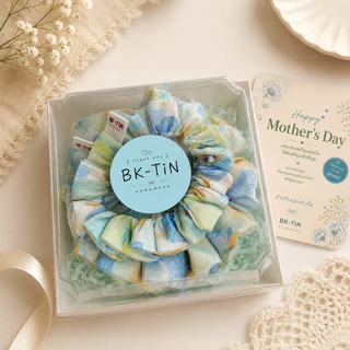 ยางรัดผม BK-TIN Handmade | Mother’s Day Gift Set 🩵
