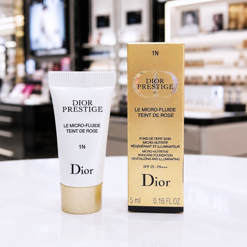 Dior Prestige Le Micro-Fluide Teint de Rose 5 ml (ป้ายไทย) เฉดสี 1N