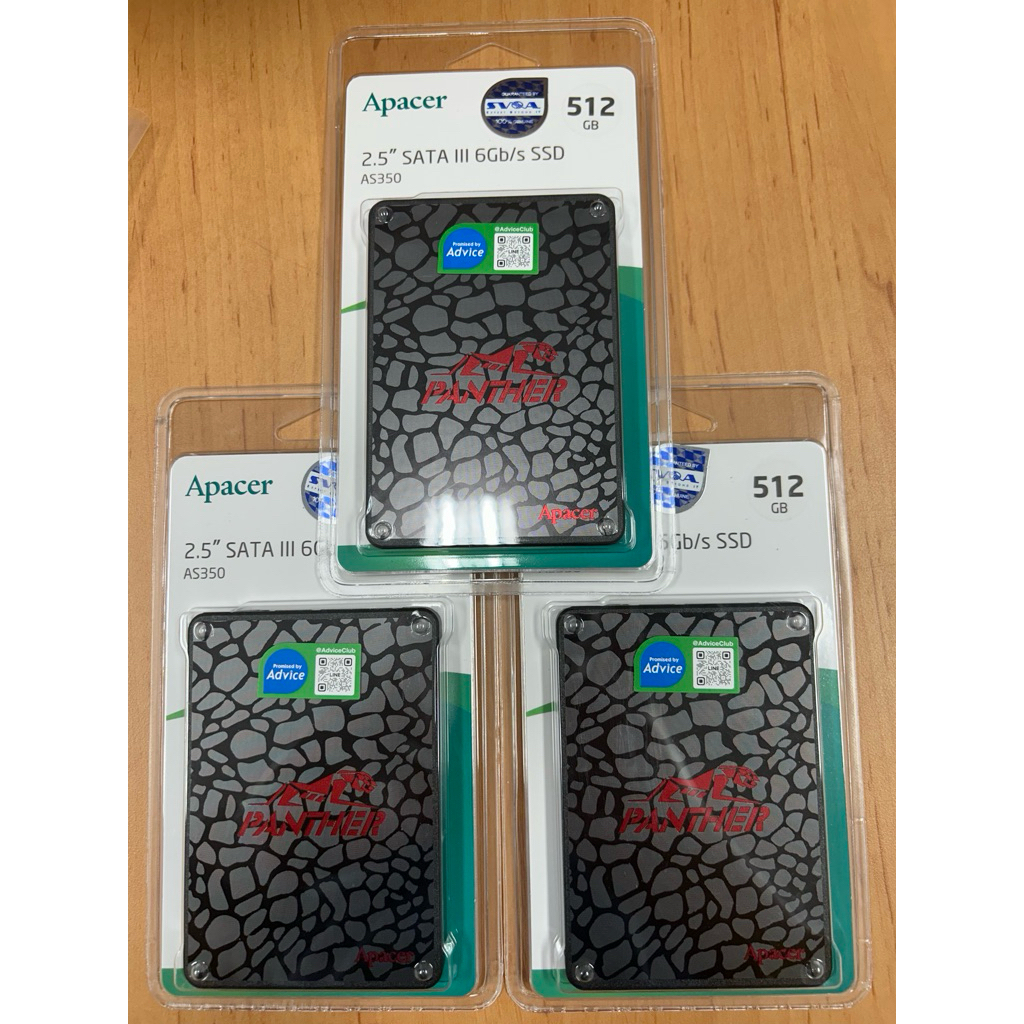 APACER  512 GB SSD SATA AS350