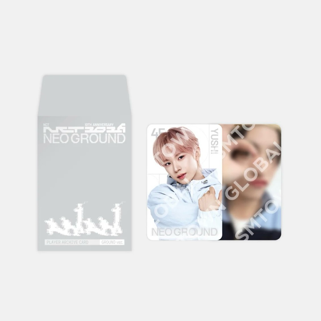 พร้อมส่ง trading card GROUND ver. [NEO GROUND NCTT 10TH ANNIVERSARY]