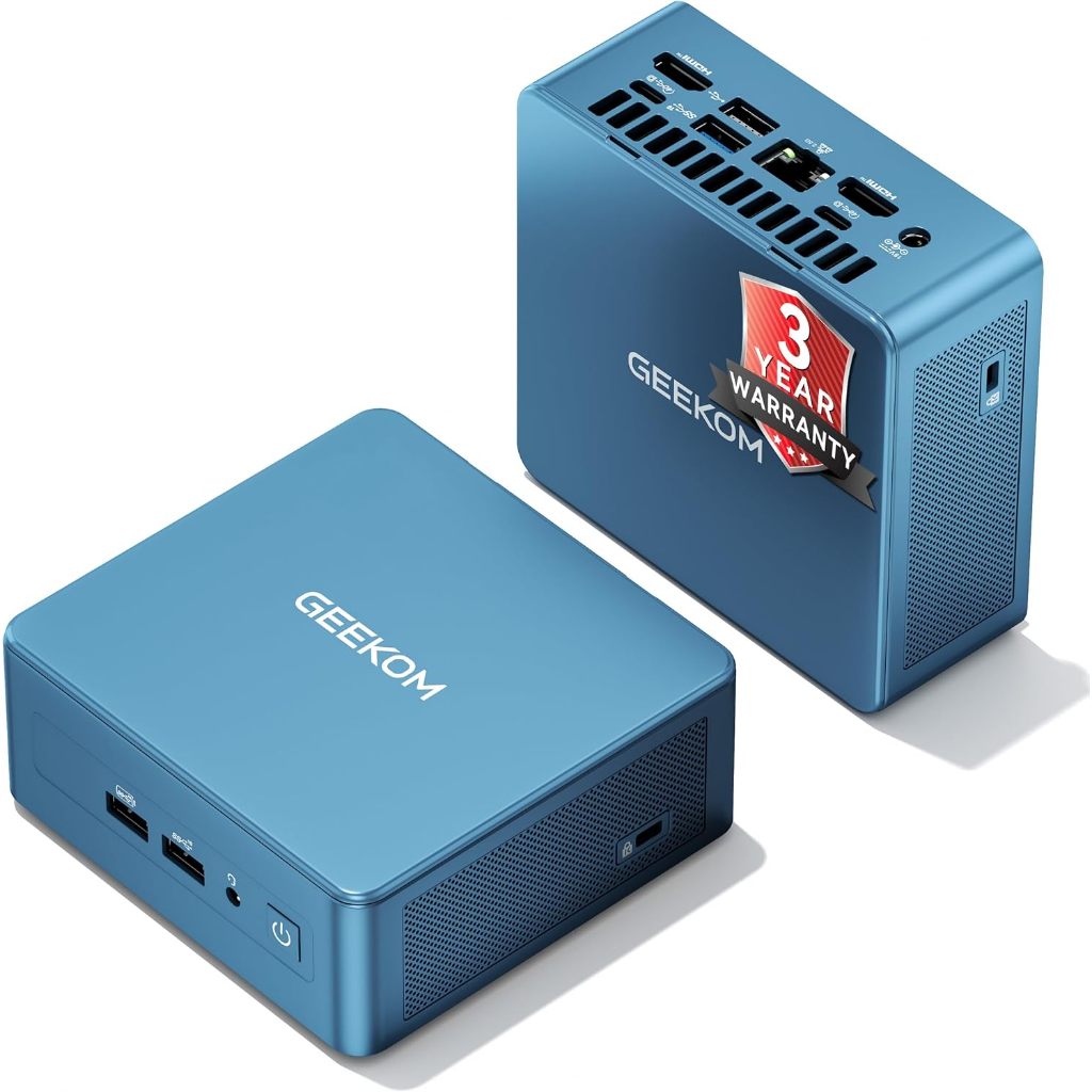 GEEKOM 2026 New Business Mini PC IT12 with Intel i3-12300HE, 16GB RAM/512GB SSD (Upgradable)